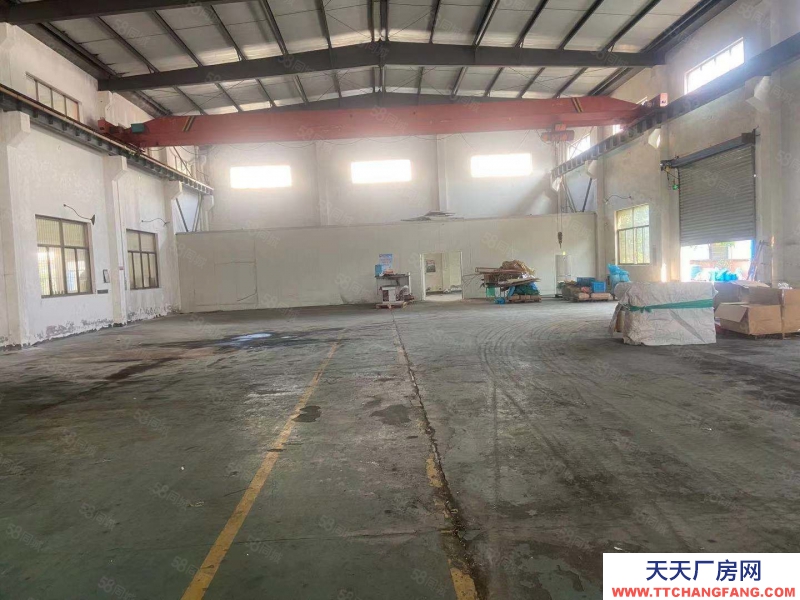 紹興市上虞區(出租) 上虞人名西路2500方單層高12米帶行車17米大車隨意進出圓機，燈具廠，包裝，服裝廠等...