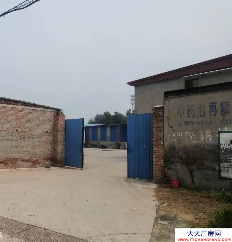 邢臺 沙河 (出租) 庫房可進出半掛車,院子寬敞半掛車可掉頭