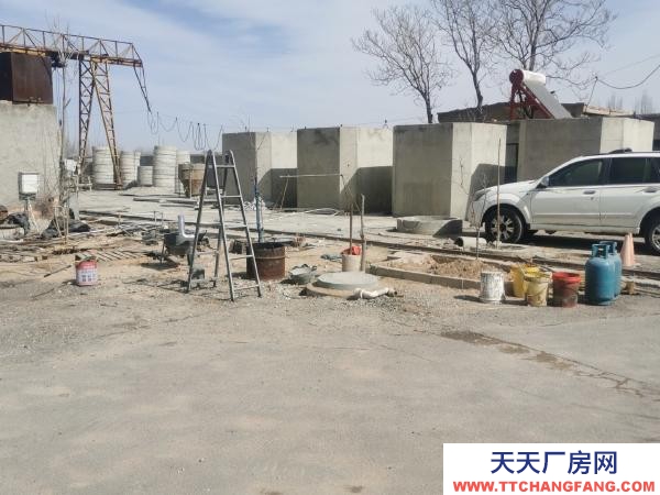 銀川市賀蘭機加工廠房 廠地屬于建設用地，可建庫房，可租賃，可放置。