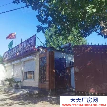 滄州 河間(出租) G337國道邊證件齊全河間市河肅路占地8畝5千平調味料廠房200平