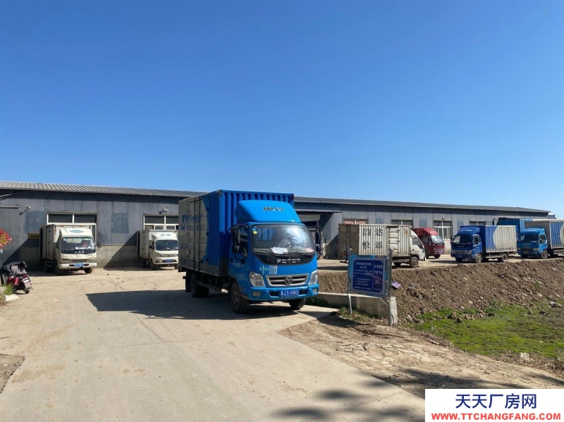 滄州 河間(出租) 獨立道路進入倉庫，可進各類大型車輛
