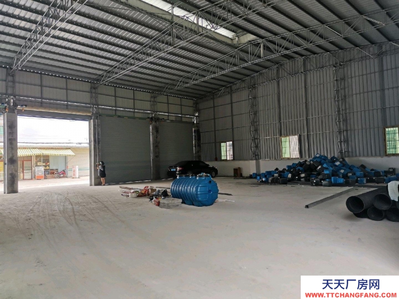 (出租) 潮州潮安如意橋下大路傍邊全新鋼結(jié)構(gòu)400平食品倉庫