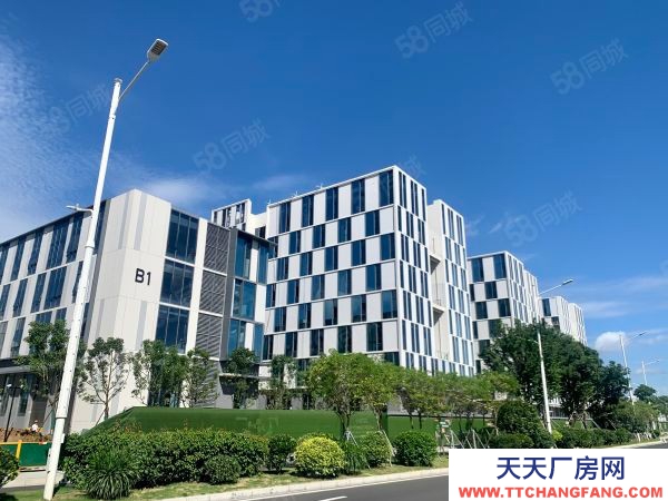 福州市長樂機加工廠房 機場旁全新產業園7.2米層高廠房，50年產權！9月交付