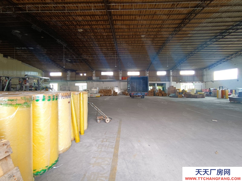 (出租) 廣州白云一手房東花山工業區1800方磚墻到頂廠房倉庫出租可醫療器械電商云倉