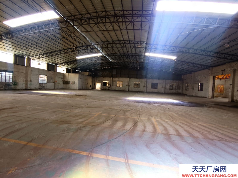 (出租) 廣州白云一手房東花山工業區1800方磚墻到頂廠房倉庫出租可醫療器械電商云倉