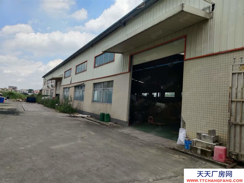 (出租) 廣州白云江高鎮(zhèn)原房東3100平三合院廠房出租無民居適合板式家具