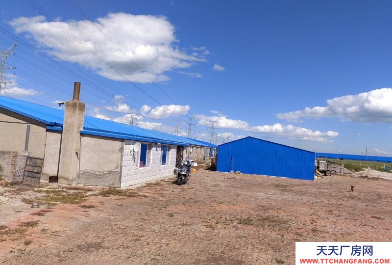 (出售) 通遼自家買的土地將近50畝 ，自己蓋的廠房