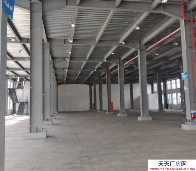 臺州市椒江(出租) 出租濱海集聚區1到3層共2400平價格便宜全新廠房。 印花類、鍍金類