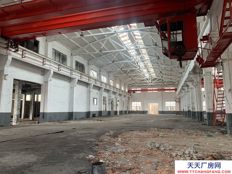 (出租) 常州新北奔牛標準單層車間出租 多部航車 配電2500kv適合熱處理