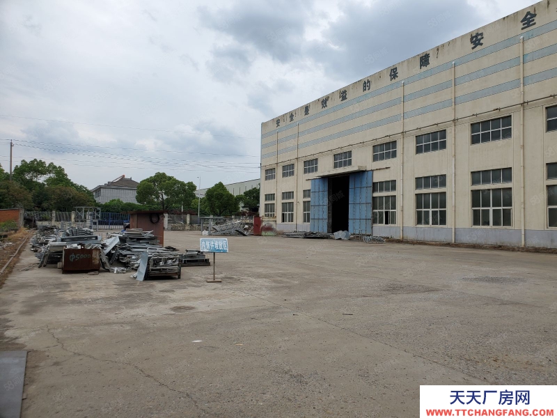 (出租) 常州溧陽中關(guān)村單層磚混標準廠房5000平出租！配30T行車適合重型機械