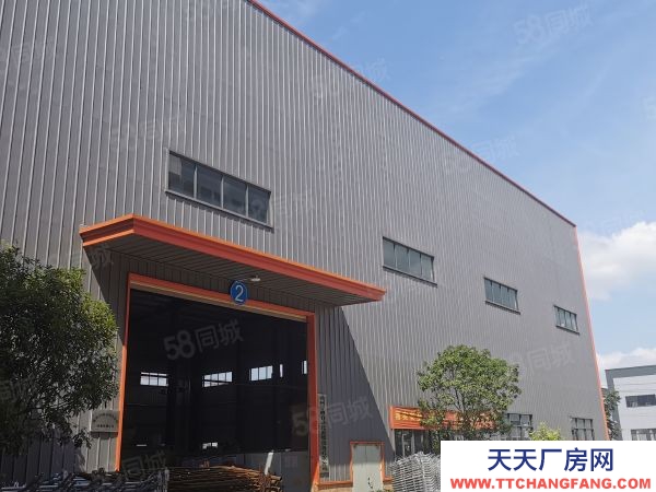 贛州市贛縣機加工廠房  贛縣紅金工業園2000平鋼結構廠房倉庫，主干道邊，好進車