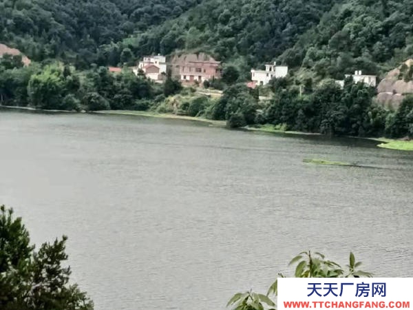 贛州市贛縣機加工廠房 鄉村湖景房出租 居龍潭水庫邊(可租、可售、可合伙開發民宿)