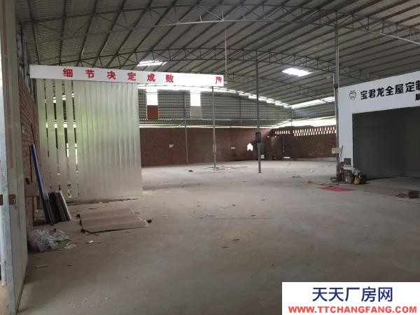 贛州市贛縣物資倉庫 倉庫方正 干燥不潮濕低高度6米 有水電 有辦公室