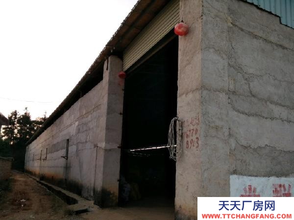 贛州市大余機加工廠房 帶租出售，交通便利，適合辦廠，倉儲，水果加工