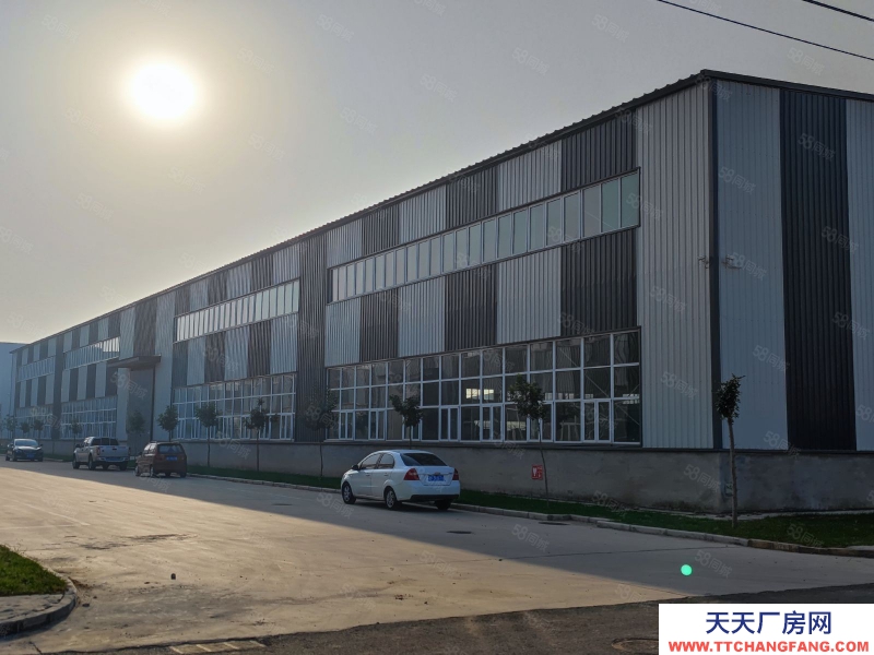 定州 南城(出售) 鋼結(jié)構(gòu)糧食加工品廠房。層高可定制，可貸款，空間大，實用！園區(qū)配套成熟。