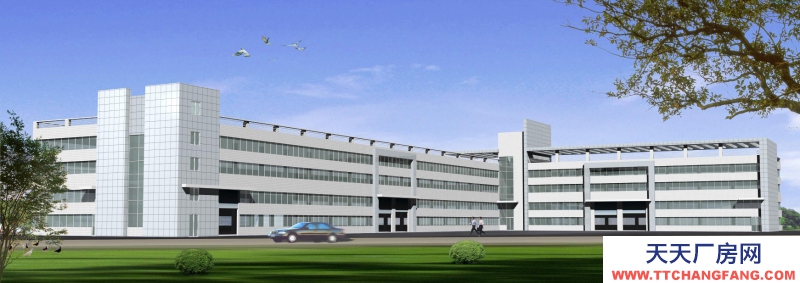 兩層戶型廠房，一樓層高12米可十噸行車