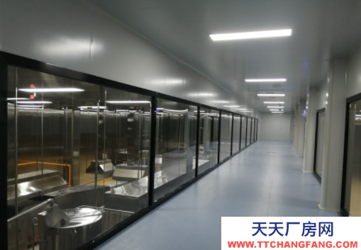 成都青白江食品產業園區精裝中央廚房現房出租2800平