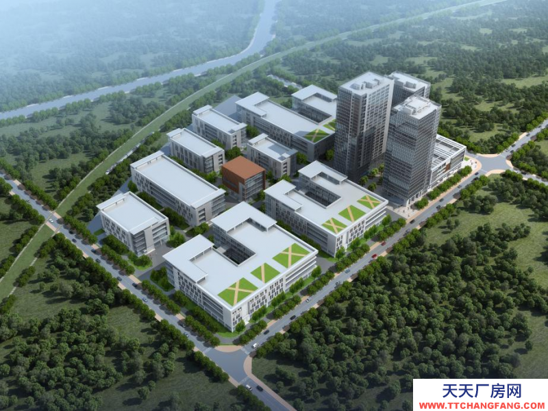 (無中介)成都市中心城區三環邊地鐵口現房高標準廠房園區招商