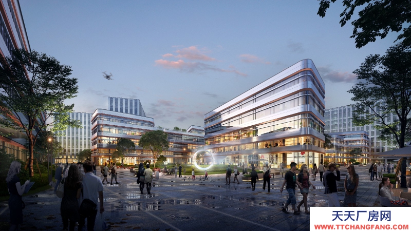 成都高新西區高端產業園廠房出租，環境好，位置好，與世界500強做鄰居。