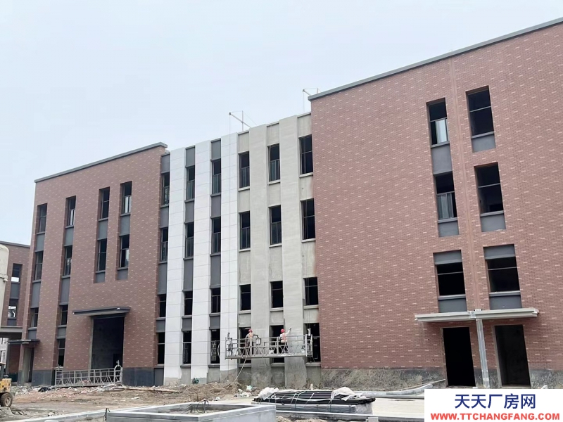 園區單層12米層高框架結構入園辦證廠房對外出售