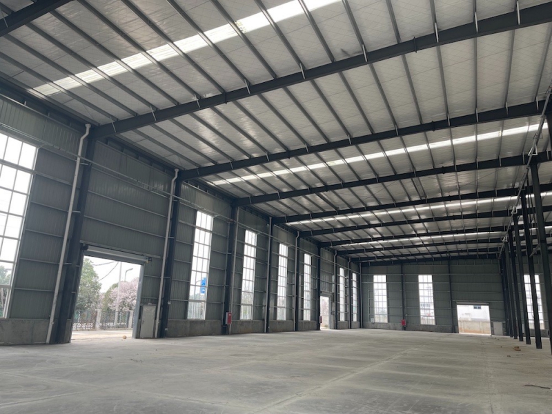 產業園全新標準鋼結構廠房1120平出租