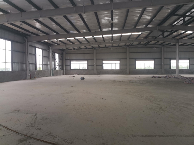 全新鋼結構廠房出租，可做醫藥生產和食品加工。