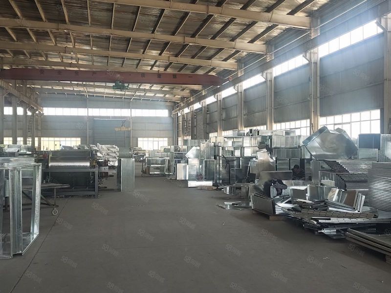 (出租）經開區800鋼結構帶雨棚 帶5噸行車，適合加工倉儲辦公！