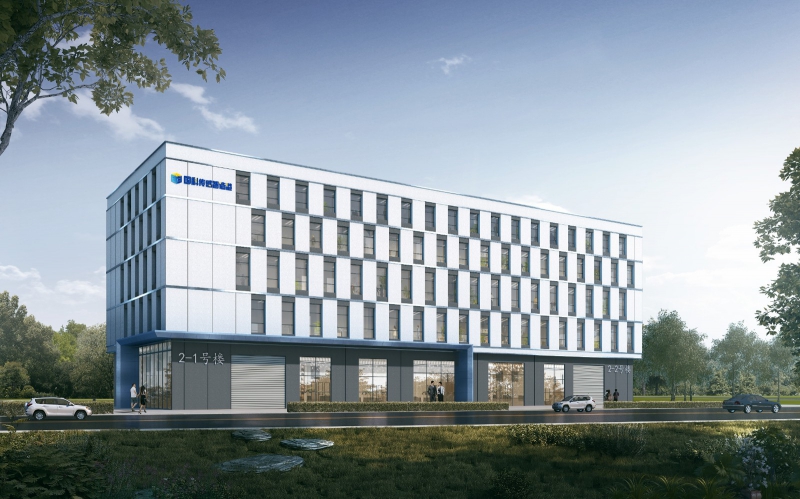 廣漢獨門獨院1360㎡框架廠房出售,50年產權,送超大露臺