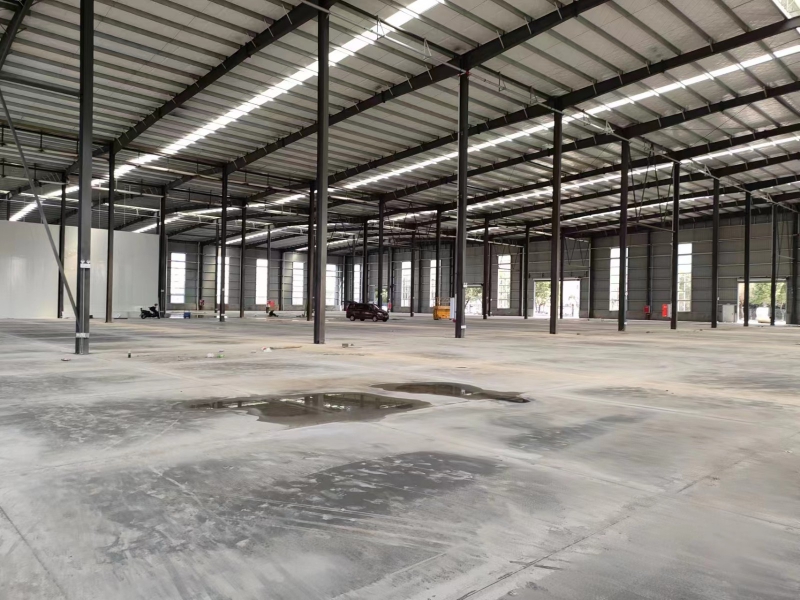 四川食品廠房出租，標準鋼結構廠房，1100平起租。