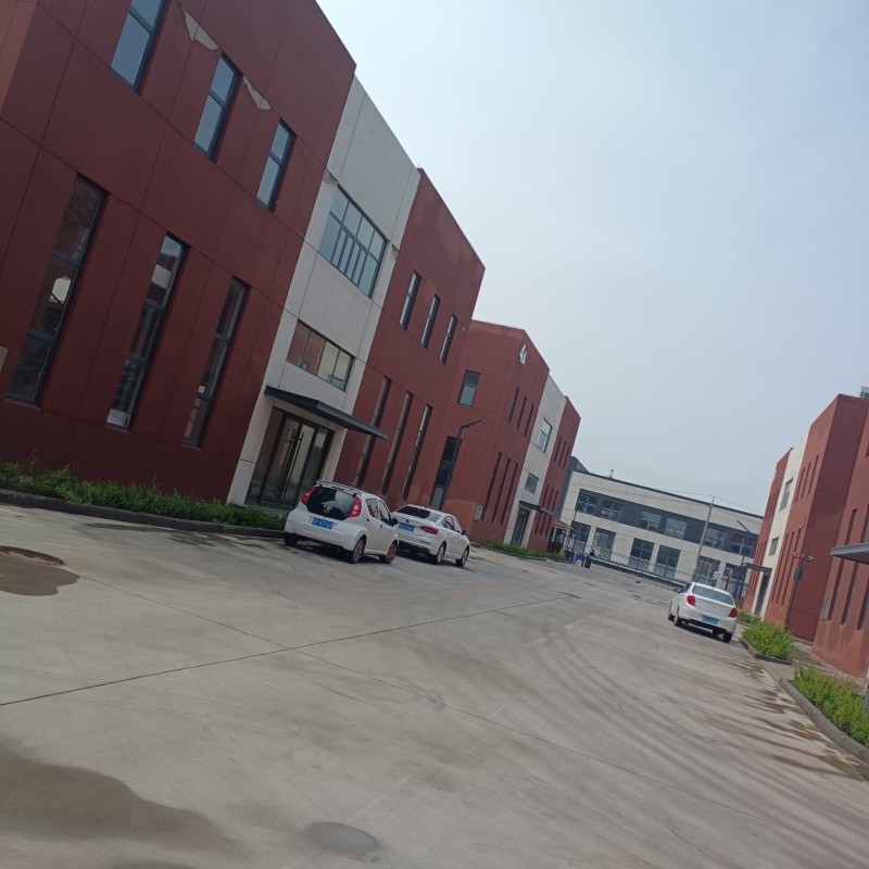 廠辦一體式，單層框架+砌塊磚