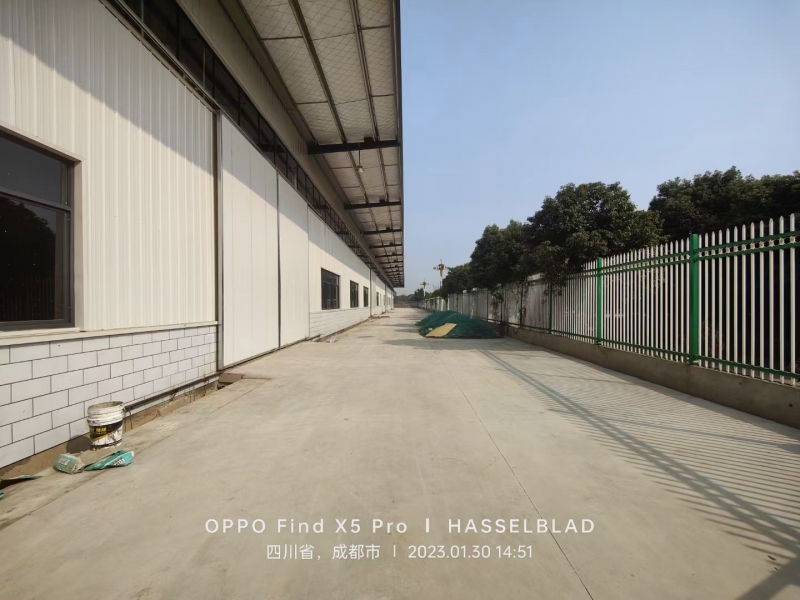 邛崍綠色食品園區(qū)3700全新平鋼結(jié)構(gòu)廠房出租