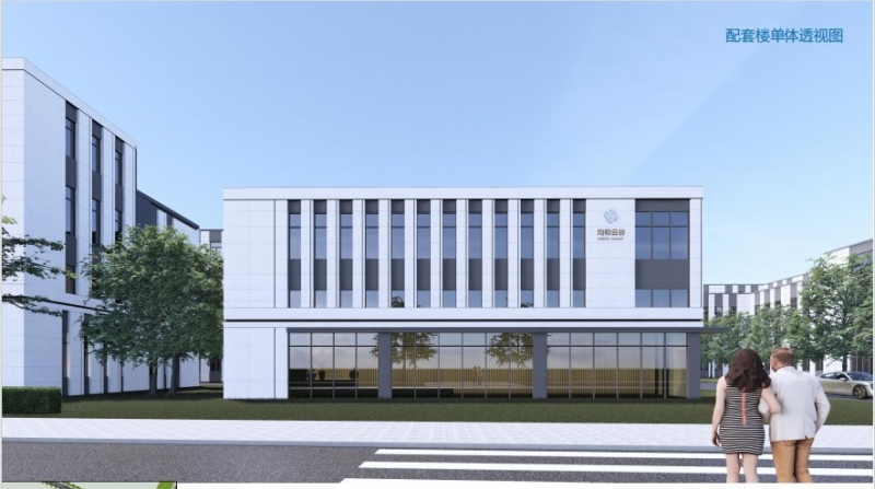 2.5層標準框架廠房首高8.1米，柱距跨度大，生產辦公均宜，可隔層可定制，環評