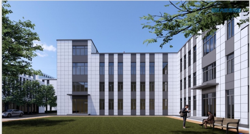 2.5層標準框架廠房首高8.1米，柱距跨度大，生產辦公均宜，可隔層可定制，環評