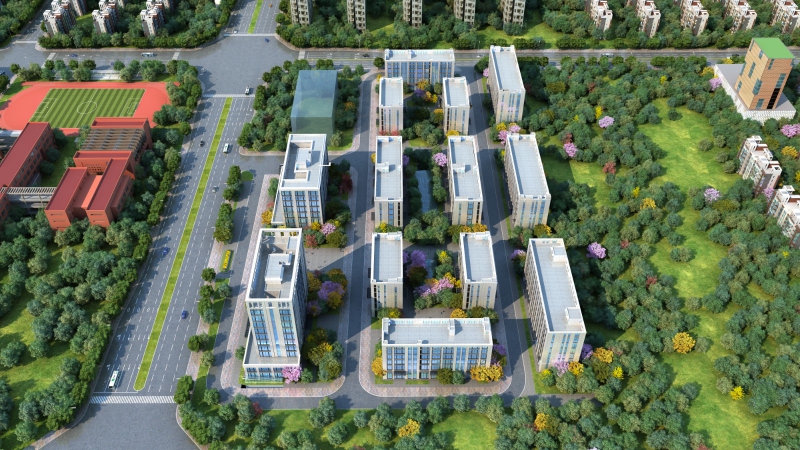 【經開區濱河國際新城！首付三成即可得千平廠房，高配置多實惠 】