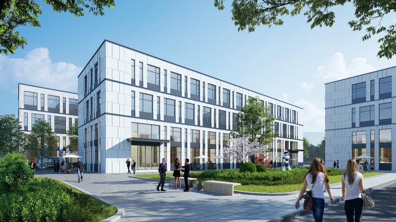 出售官渡區(qū)花園式標準廠房600-6300方,50年可分割