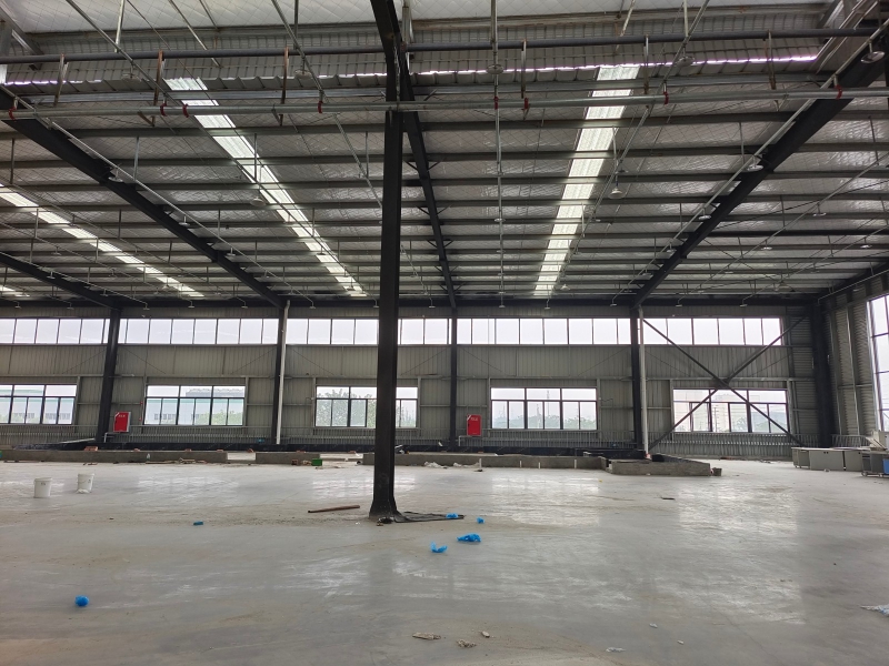 成都邛崍火鍋底料廠房出租，3700平全新鋼結(jié)構(gòu)廠房