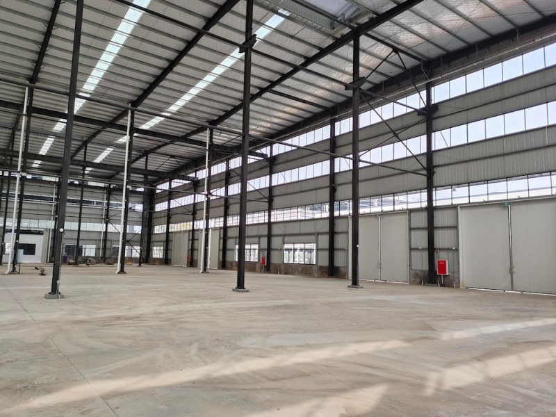 邛崍食品廠出租,標準鋼結構廠房,火鍋底料加工,肉制品加工,豆制品加工,蛋糕,烘焙