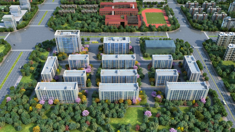 【屋頂2m超高女兒墻，打造企業家的私人花園】