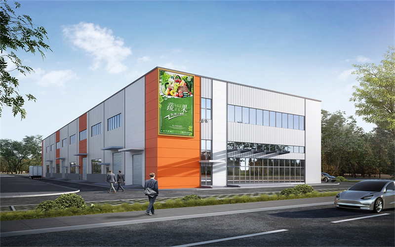 成都50年產(chǎn)權鋼結構食品廠房出售