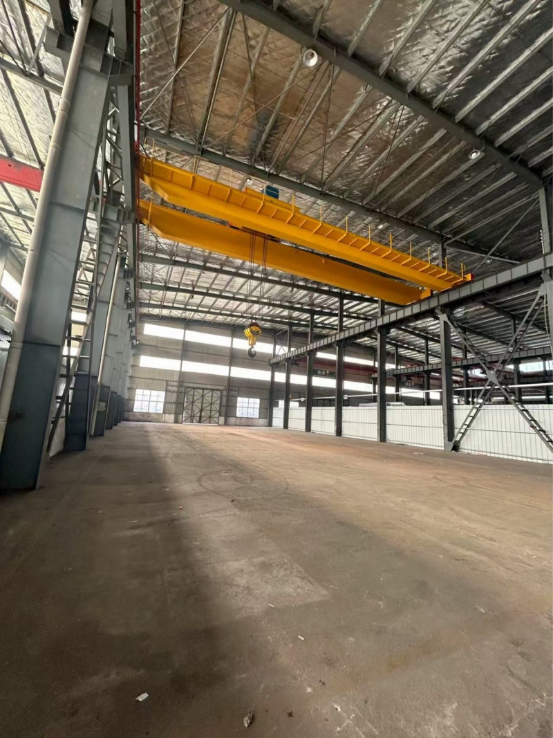 江蘇江陰利港重磅招租:稀缺單層重型機械車間，50噸行車+12米凈空
